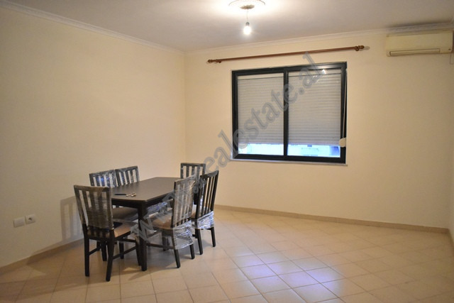 Two bedroom apartment for rent in Aleksandri i Madh street in Tirana.
It is located on the 3rd floo